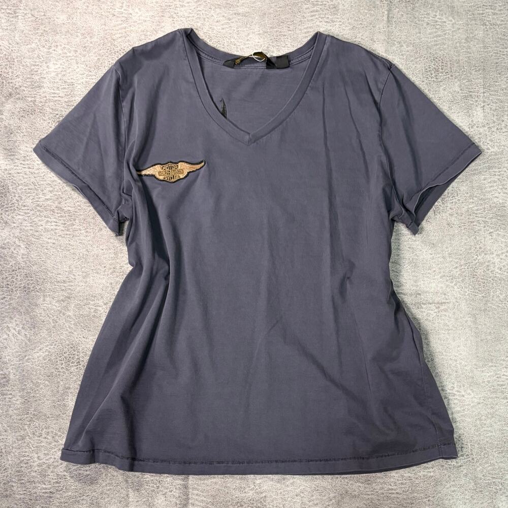 Harley Davidson Dusty Blue Tee Shirt